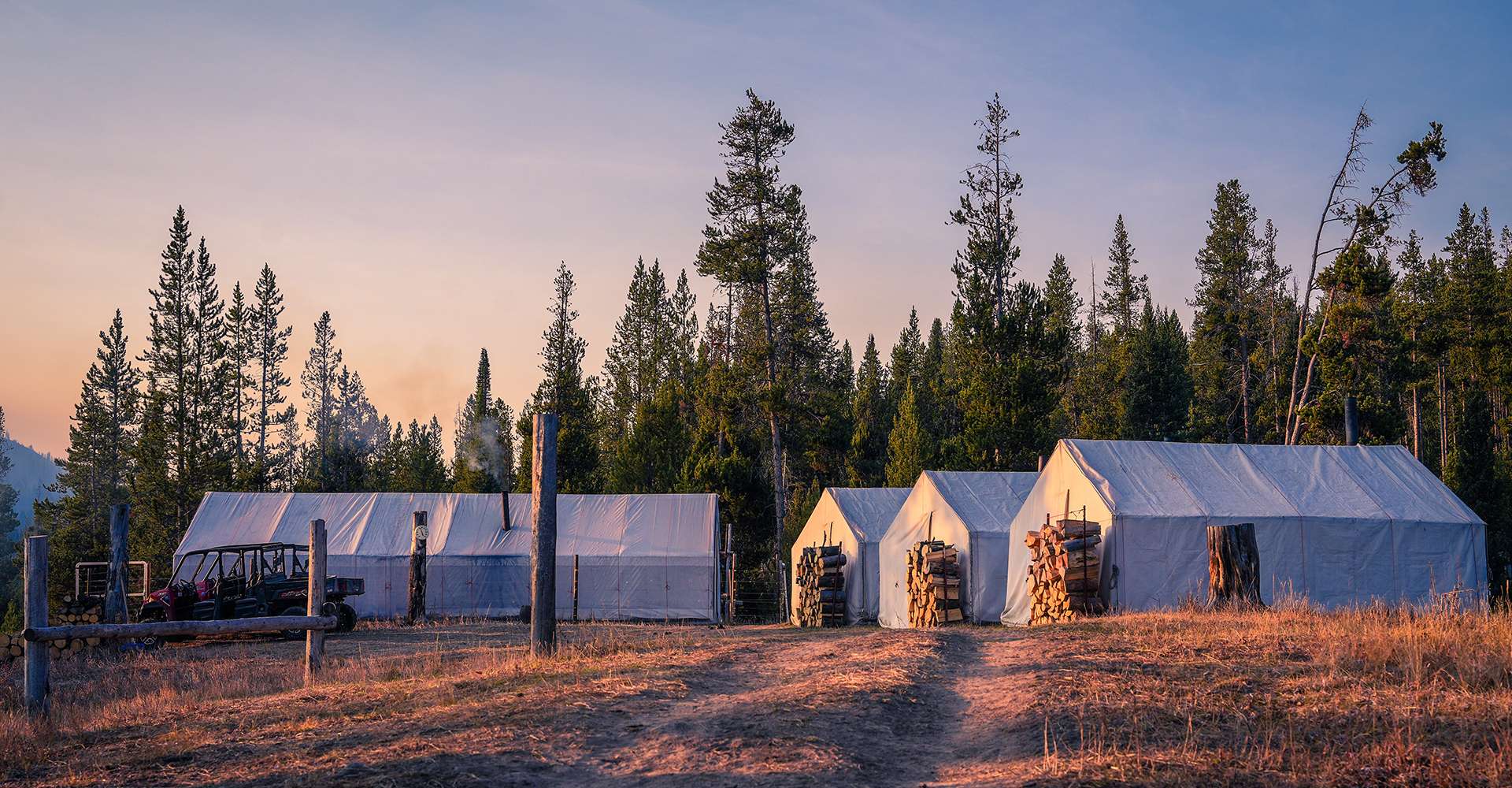 Wyoming Hunting Camp